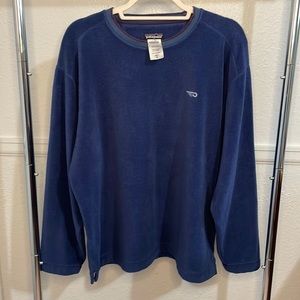 Patagonia Vintage Rhythm Fleece Pullover Blue Mens Size Medium Sweater